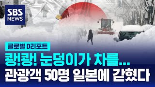 폭설 끝나자 낙설, 눈사태…피해 속출 / SBS / #D리포트