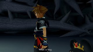 Sora calls Maleficent a hag