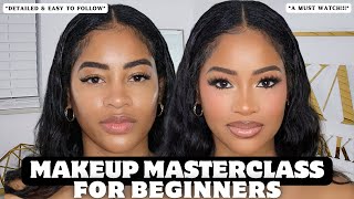 Beginner Makeup Masterclass | Natural Soft Glam at Home (Step-by-Step)