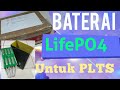 Unboxing Baterai Lithium Battery LifePo4 EX PJU Bekas Untuk Listrik Tenaga Surya