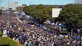 ＤｅＮＡが日本一パレード　プロ野球