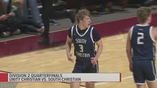 South Christian, Unity Christian state quarterfinal game draws big crowd