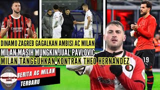 BERITA AC MILAN TERBARU ✅️ DINAMO ZAGREB GAGALKAN AMBISI AC MILAN😐MILAN MASIH MUNGKIN JUAL PAVLOVIC🤔