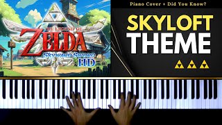 Zelda Skyward Sword HD | Skyloft Theme Piano