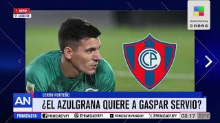 #AmericaNoticias Gaspar Servio estaría en la mira de Cerro Porteño