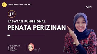 JABATAN FUNGSIONAL PENATA PERIZINAN