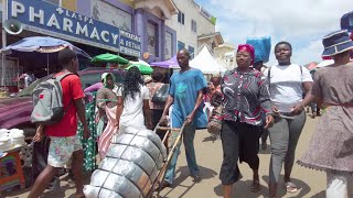 OSEIKROM KUMASI GHANA CITY MARKET ASHANTI REGION