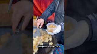 asian street food.la comida de la calle .街头美食。炒焖子