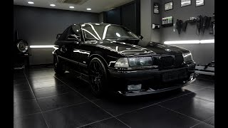 BMW E36 328i Coupe / Blacked (Track tool) Detailing