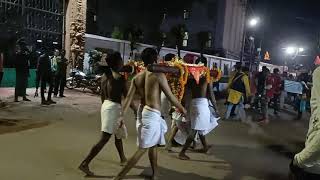 बस्तर दशहरा, दन्तेश्वरी मंदिर से काछनगुड़ी तक माँ की शोभायात्रा, #आंगादेव #day1