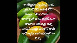 Soaking mangoes in water has great benefits | మామిడి కాయలను నీటిలో నానబెట్టడం వల్ల గొప్ప ప్రయోజనాలు