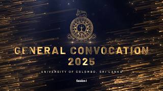 General Convocation 2025 - Phase 1 - Session 1