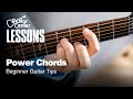 How to Play Power Chords (G, C, D) | Beginner Guitar Tips