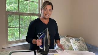 Rowenta 1725W Cordreel Access Steam Iron with Laser Soleplate on QVC