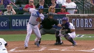 LAD@COL: Crawford laces a two-run single into left