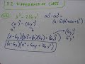 factoring by difference of cubes 8.2 22