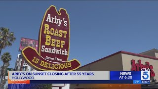 Hollywood Arby's location closes after 55 years