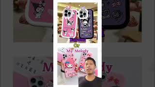 Pilih kuromi atau my melody #shorts #cute #trending