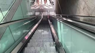 Long KONE Escalators at South John’s Street in Liverpool