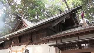 大洲七椙神社 秋季例祭 神社清掃 平成26年