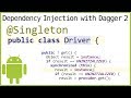 Dagger 2 Tutorial Part 10 - @SINGLETON - Android Studio Tutorial