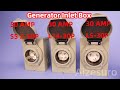 30 Amp 50 Amp GENERATOR INLET BOX, NEMA L5-30P, NEMA L14-30P, NEMA SS 2-50P Power Box