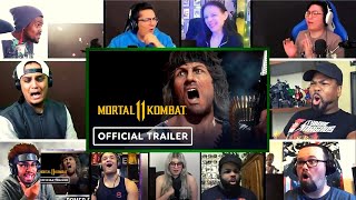 Mortal Kombat 11 Ultimate - Rambo Gameplay Trailer Reactions Mashup