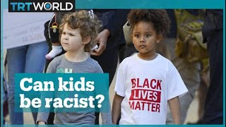 Footage from Spain shows racist behaviour among children