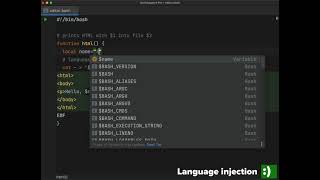 Editing Bash scripts with BashSupport Pro and a JetBrains IDE