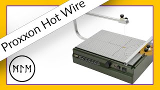 Proxxon Hot Wire Foam Cutter - unboxing \u0026 demo