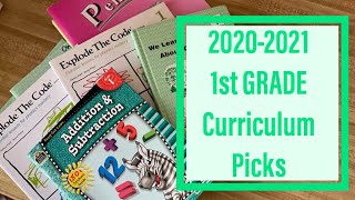 1st Grade Curriculum Picks 2020-2021 | Homeschool