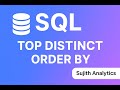 SQL Tutorials | Top | Distinct | order by clause