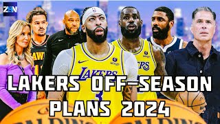Lakers Off-Season Plans 2024 | Lakers Coaching Search |Lakers Trade Targets | NB