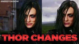 Thor Ragnarok Deleted Scenes and CHANGES! #NeedtoKnow
