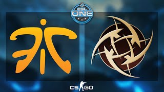 NIP vs Fnatic (BO3) - Wielki Finał ESL One Katowice 2015. ESL.TV Polska