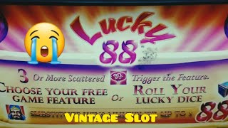 Vintage SLOTS | LUCKY 88 | 😭😭😄