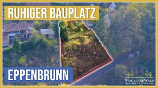 Hangbauplatz mit Plateau zum Bauen in ruhiger Lage mit schöner Aussicht - Eppenbrunn (Pfalz)