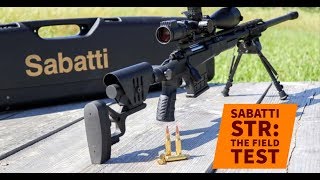 Sabatti STR bolt action rifle: deer hunting