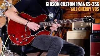 No Talking...Just Tones | Gibson Custom 1964 ES-335 Reissue VOS 60s Cherry