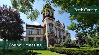 Perth County Council Meeting - February 6, 2025