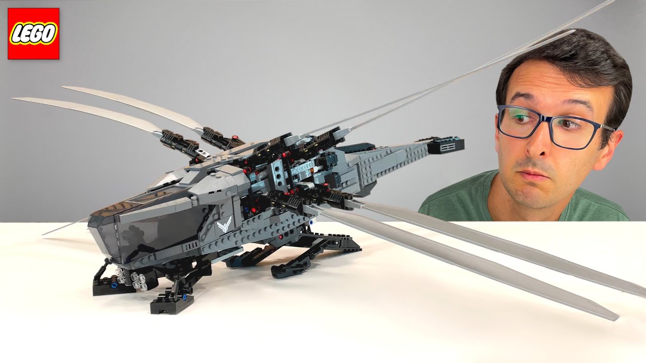 Lego Dune Ornithopter First Look Brick Finds Flips