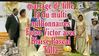 Mariage de la fille du millionnaire congelcam au journaliste/ homme d'affaire Blaise Alain talla😱