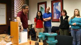 Engineer's Week Hydrocyclone Demo at Michigan Tech  E-Week