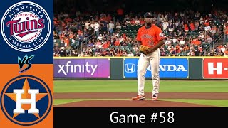 Astros VS Twins Condensed Game 5/31/24
