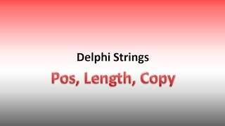 Delphi Strings2
