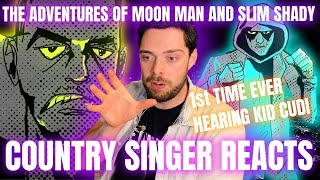 Country Singer Reacts To Kid Cudi, Eminem The Adventures Of Moon Man & Slim Shady