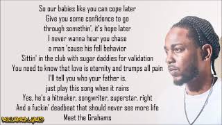 Kendrick Lamar - Meet the Grahams (Lyrics)