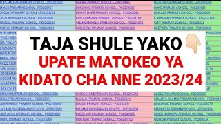 🔴NECTA MATOKEO YA KIDATO CHA NNE 2023 CSEE RESULTS NA QT MTIHANI WA MAARIFA....