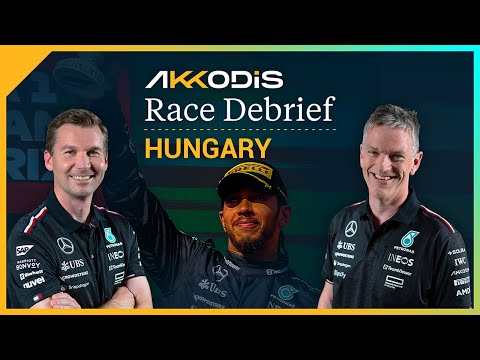 Five podiums in a row! 2024 Hungarian GP F1 Akkodis race debrief