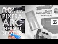 Pixfra ARC thermal monocular unboxing. Filmed simultaneously in thermal!